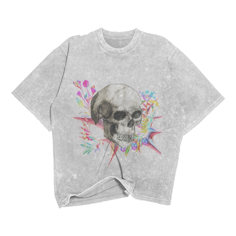 Skull Tee (White)