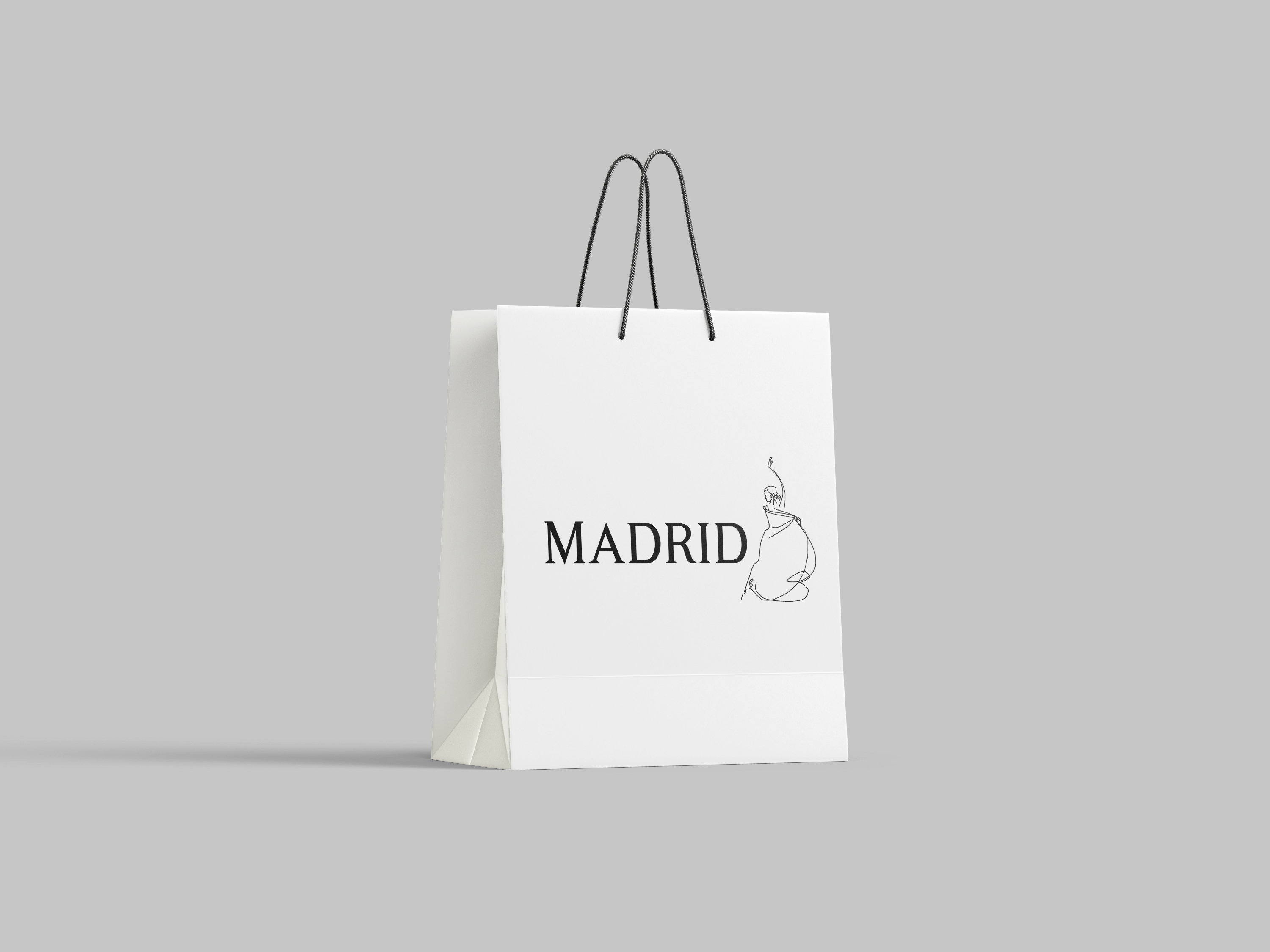 logo on bag