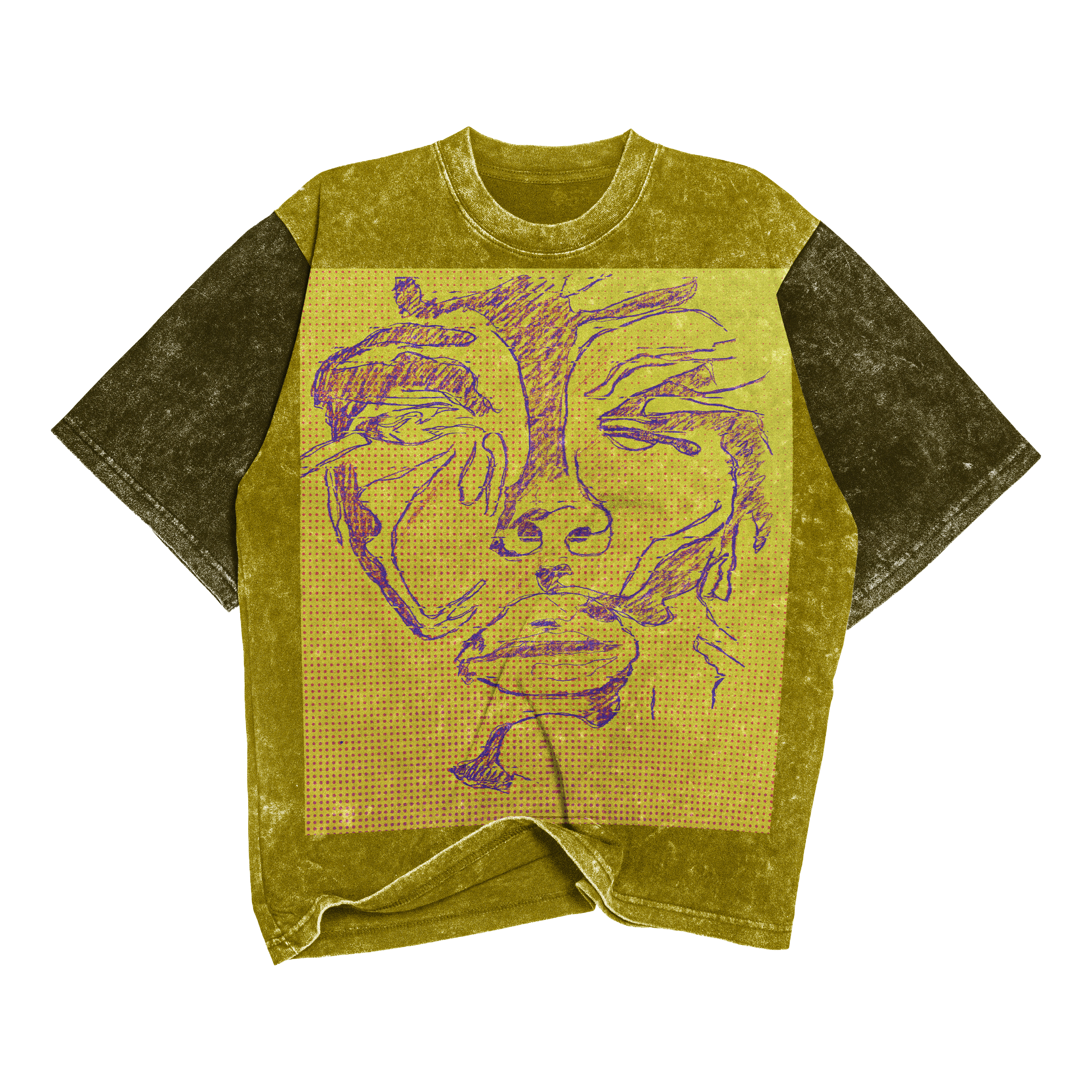 Portrait Tee (Brown)