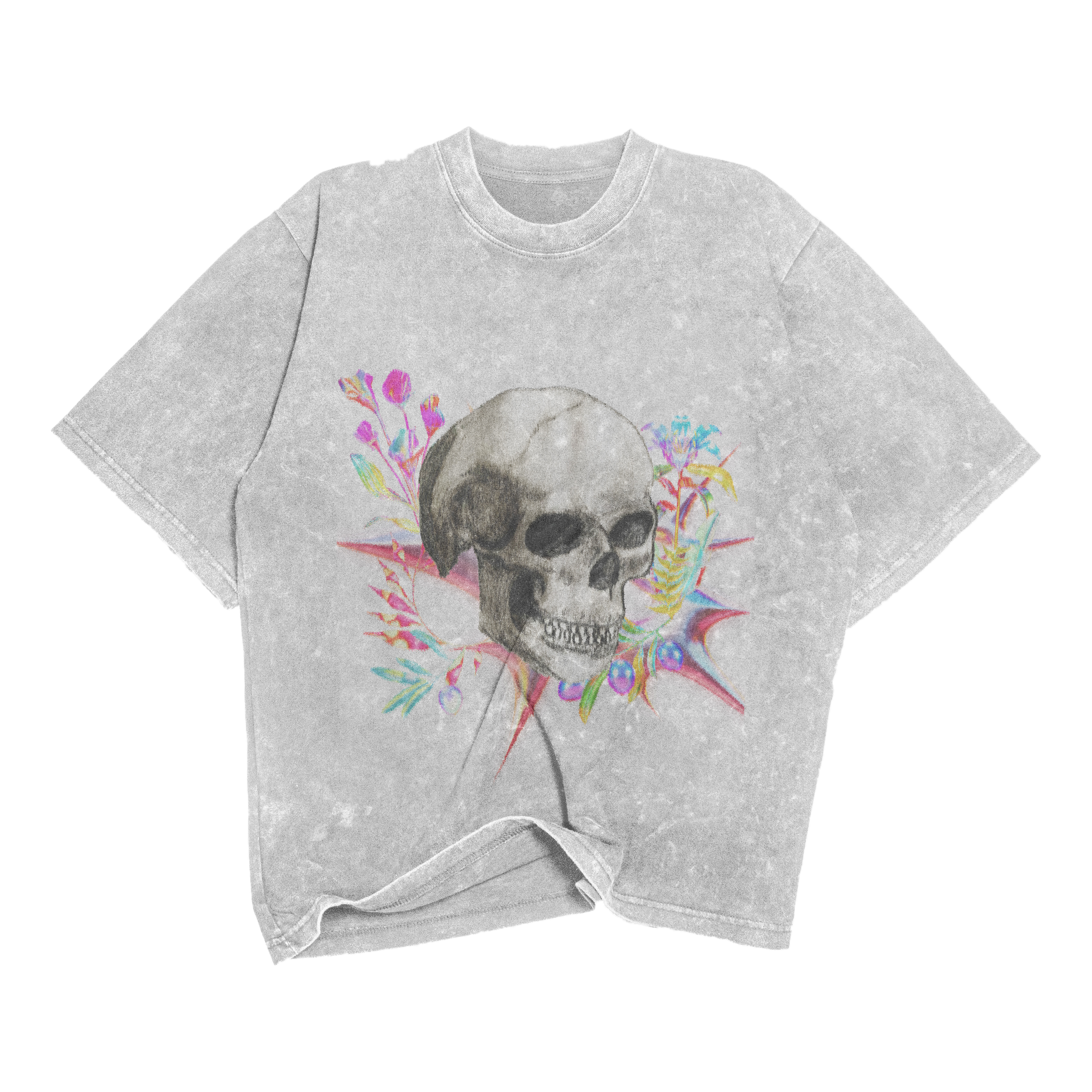 Skull Tee (White)